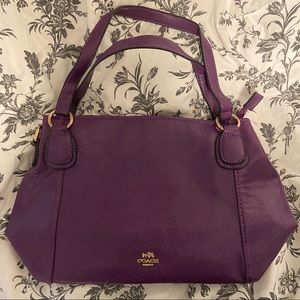 Purple COACH purse 💜